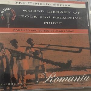 : World Library of Folk and Primitive Music - Romania CD